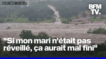 Texas: le témoignage de Julia, rescapée des inondations qui ont fait plus de 80 morts