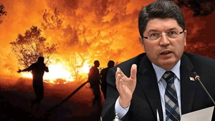 Bakan Tunç: Dikkatsizlik ve tedbirsizlik sebebiyle orman yakana 3 yıla kadar hapis cezası söz konusu