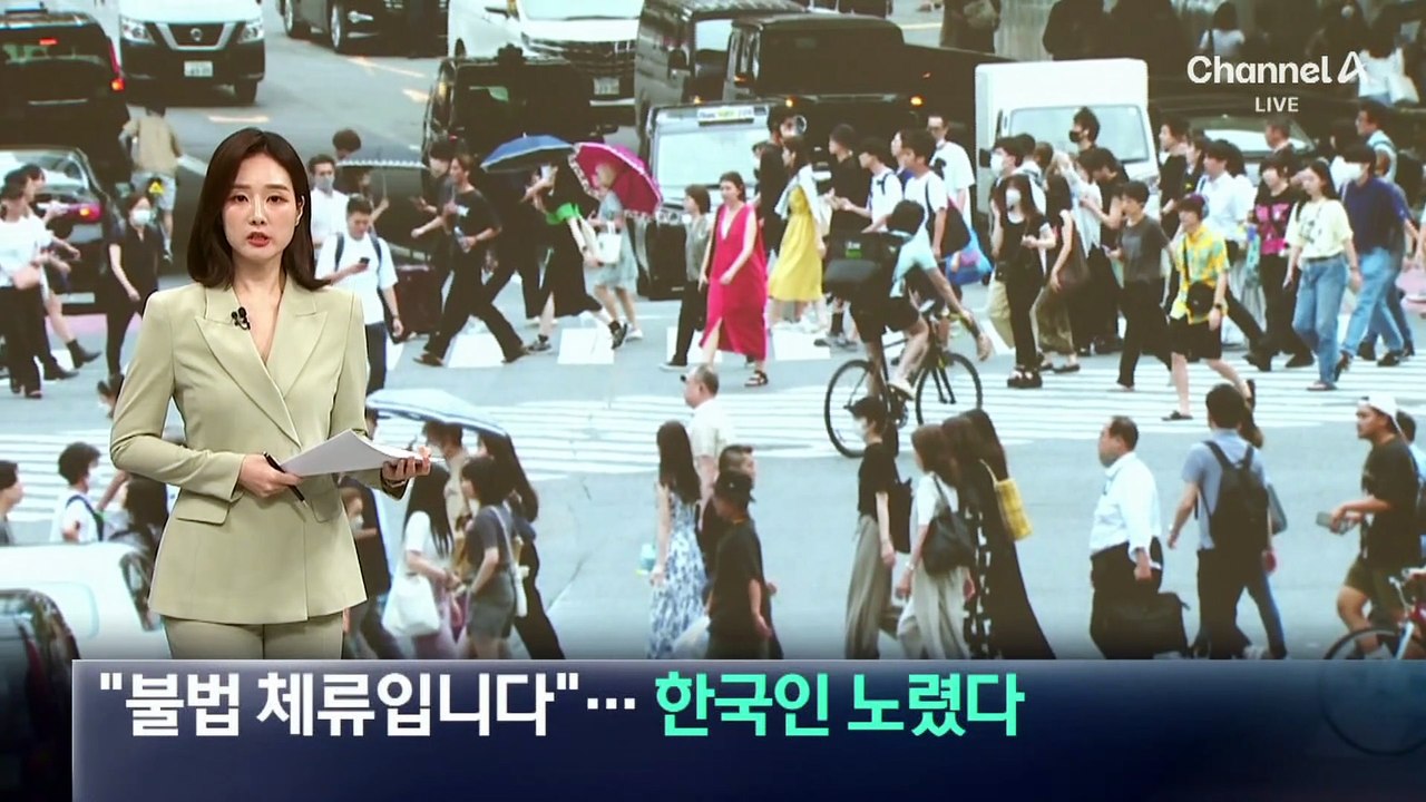 “불법 체류입니다” 한국인 노린 일본 보이스피싱