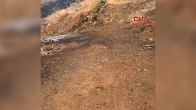 Elazığ’da örtü yangını, söndürüldü