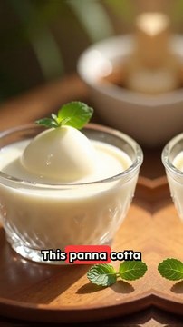 Vanilla Bean Panna Cotta with Berry Coulis | No-Bake Gourmet Dessert