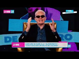 Pedro Carcuro se subió a la "Almironeta": "Colo Colo dio una salto de calidad"