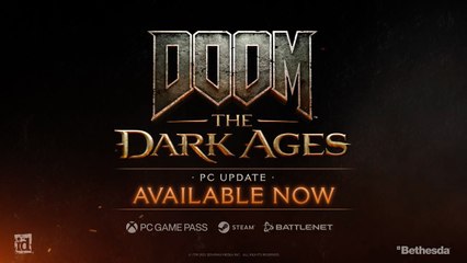 Doom The Dark Ages Official June 2025 PC Update Trailer
