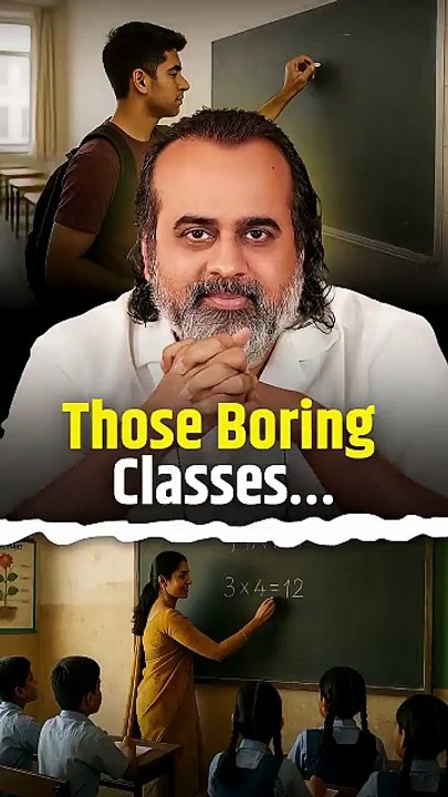 Those Boring Classes ... || Acharya Prashant