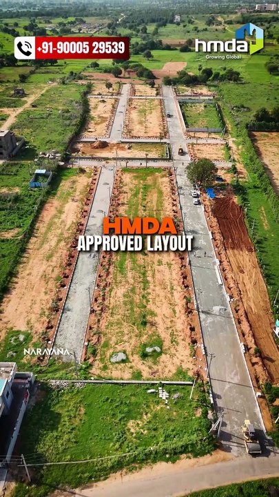 RGI Airport At 40 Mins From Belmond County Shadnagar Municipality | #hyderabadairport #plotsforsale