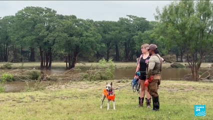 Search teams scour Texas flood zone for dozens missing as death toll rises