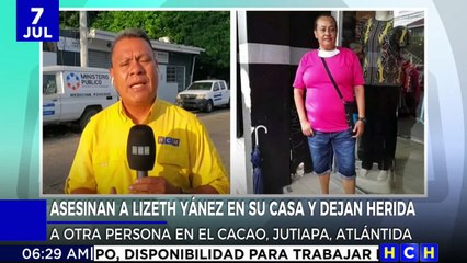 ¡Terrible! A su casa llegan a matar a una mujer en Jutiapa, Atlántida