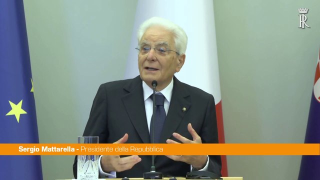Ue, Mattarella I rapporti commerciali aperti sono veicolo di pace