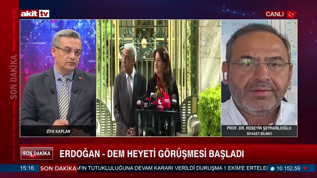 Prof. Dr. Hüseyin Şeyhanlıoğlu, PKK’nın silah bırakması ve DEM Parti’nin görüşmeleriyle ilgili süreci değerlendirdi