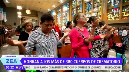 Honrar a los más de 380 cuerpos que fueron encontrados en un crematorio en Ciudad Juárez