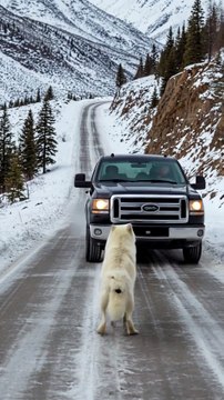 Mother Snow Wolf Saves Her Cubs with the Help of an Old Guy! #animals #rescueanimals #humanity #FunnyVideos #ViralLaughs #TryNotToLaugh #ComedyClips