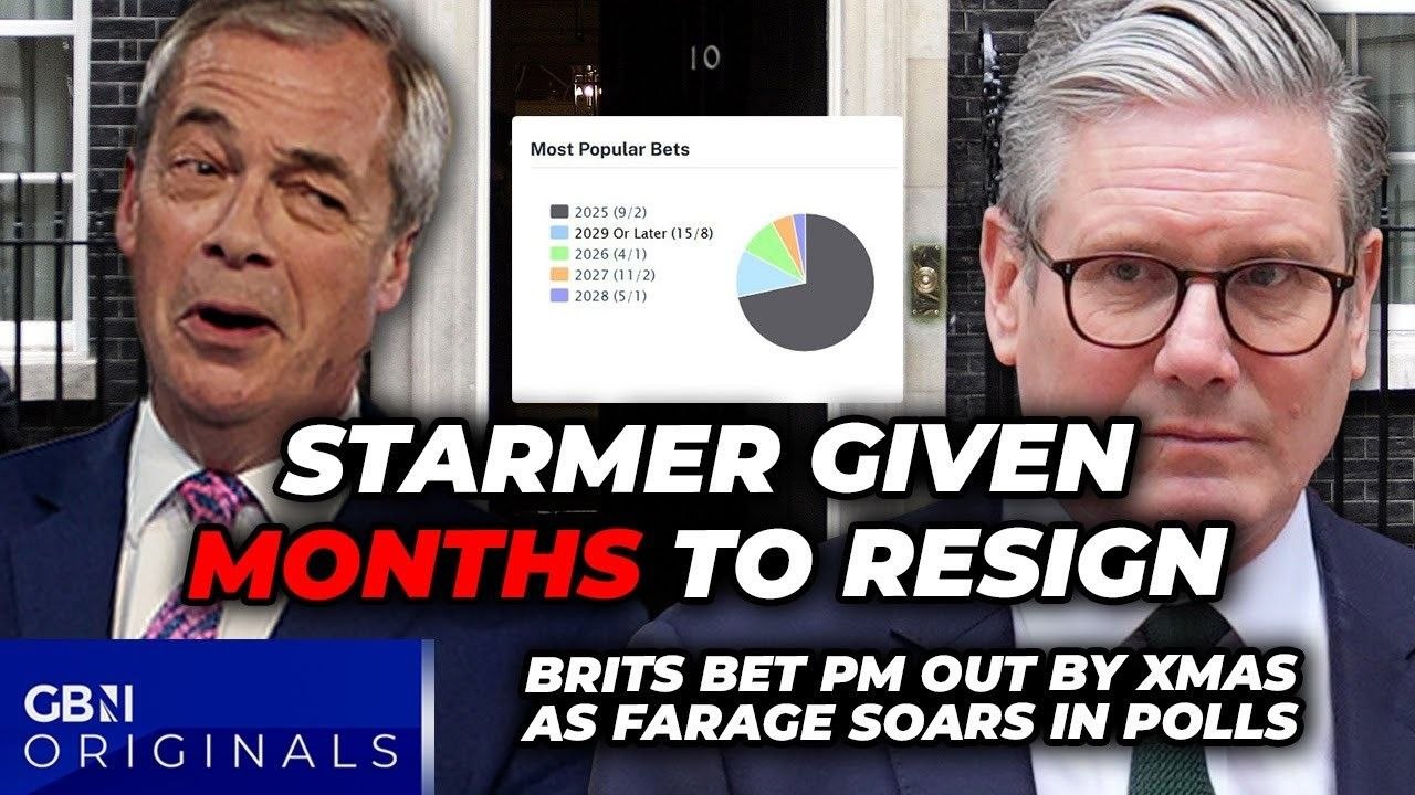 Starmer to resign by Christmas bet furious Brits as Farage soars in polls