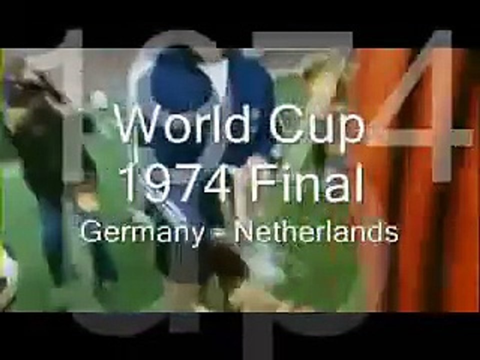 Final de la Copa Mundial de 1974: Alemania 2:1 Países Bajos
