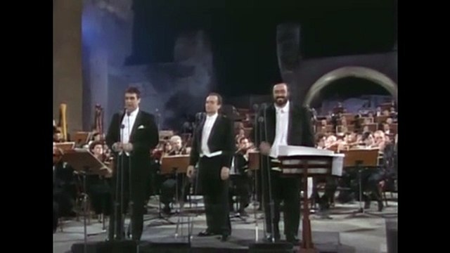 Los tres tenores (hazaña. Luciano Pavarotti) - Nessun Dorma