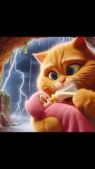 Cat Saves Baby from Thunderstorm Flood 🌩️🐱