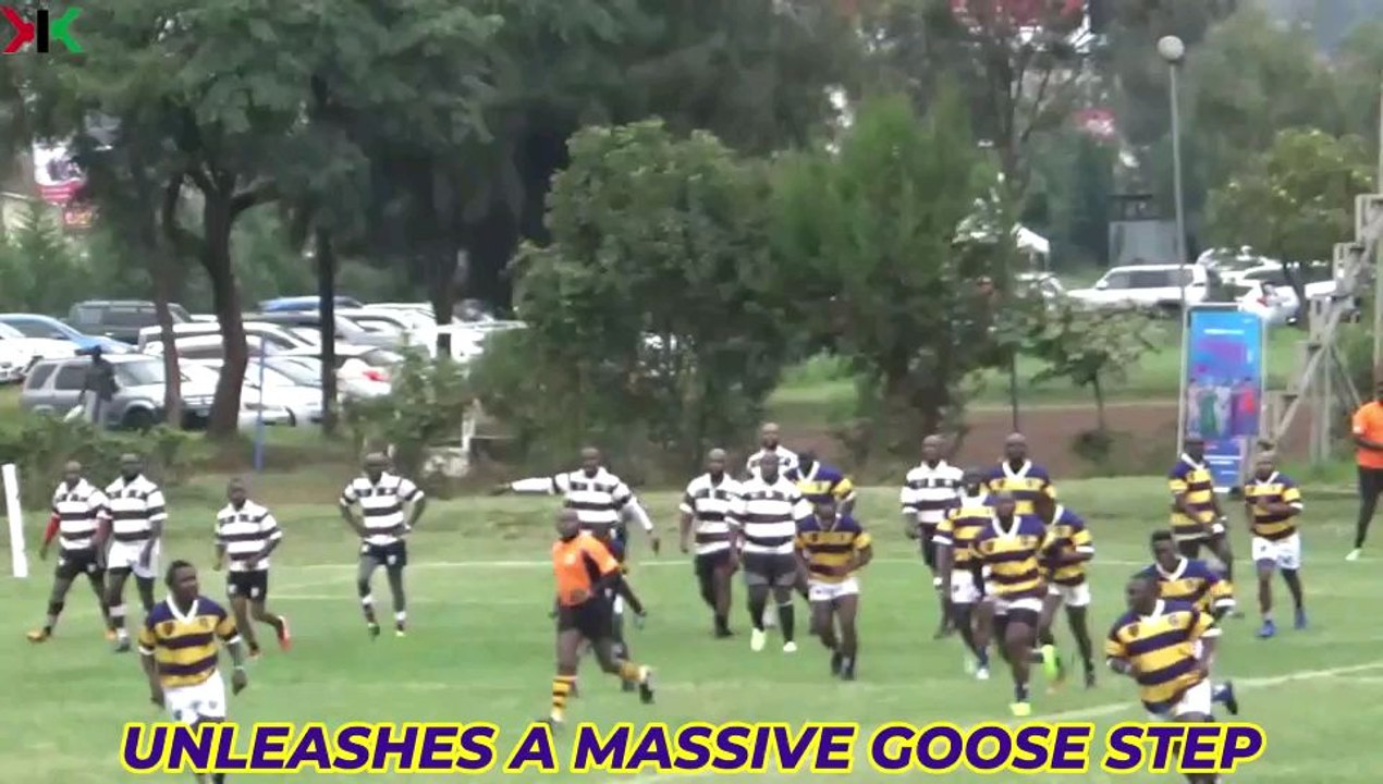 The list of things that can stop a perfectly executed goose step? There is no list, just a rounded defender...Catch all the Highlights from the Laibons vs. Old Cambrians Legends match on Youtube at XIX Sports.