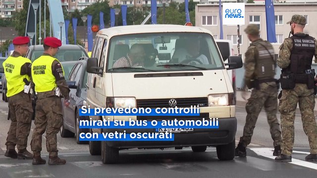 Tornano i controlli in Polonia alle frontiere con Germania e Lituania, sospeso lo spazio Schengen