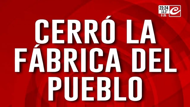 Fábrica cierra sus puertas y deja a más de 500 familias sin sustento