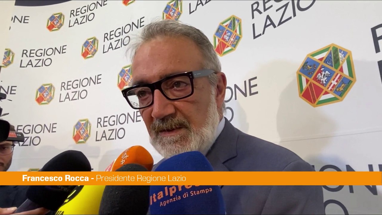 Lazio, Rocca "Si torna a investire ad Anagni grazie a Novo Nordisk"