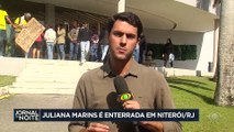 Velório de Juliana Marins reúne dezenas de pessoas no Rio de Janeiro