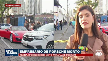 Empresário de porsche é morto por criminosos em Guarulhos, SP