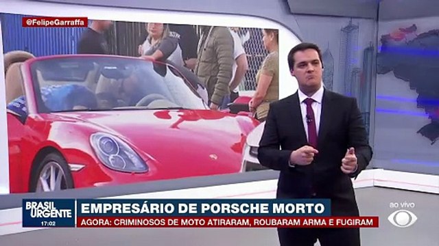 Felipe Garraffa se revolta com onda de latrocínios em SP: Bandidos acham que somos palhaços
