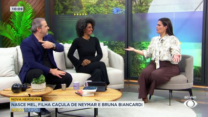 Nasce Mel, filha caçula de Neymar e Bruna Biancardi