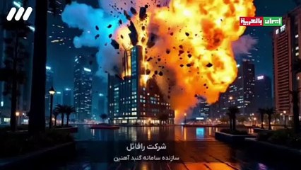 القناة الثالثة الايرانية تنشر فيلماً يُظهر إعادة تمثيل للهجوم على المواقع الحساسة في إسرائيل.