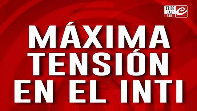 Máxima tensión en el INTI: trabajadores protestan y se enfrentan a la policía
