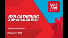 LINK AJA - B2B GATHERING & APPRECIATION NIGHT 2019