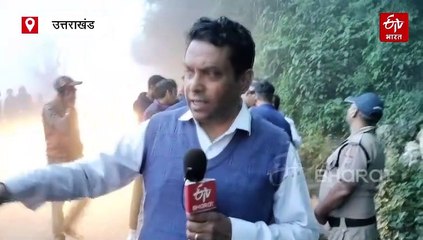 मसूरी में पैर फिसलने से खाई में गिरा पर्यटक, पत्नी और भाई में मची चीख पुकार