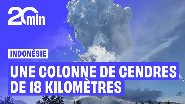 Une éruption volcanique en Indonésie projette une colonne de cendres de 18 kilomètres