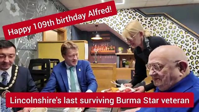 Lincolnshire's last surviving Burma Star veteran turns 100