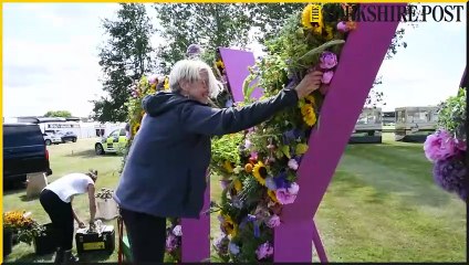 Preparations are underway ahead of the first day for this year's Great Yorkshire Show 2025