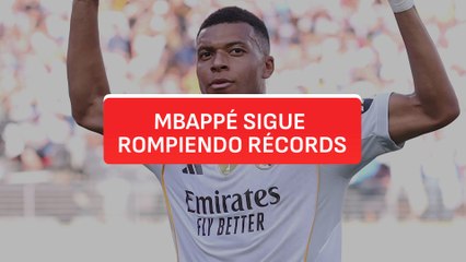 Mbappé, un nuevo récord con el Real Madrid