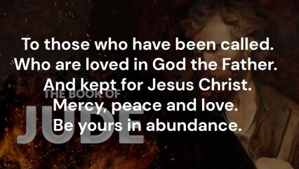 Song from book of Jude -Adrienne Norden