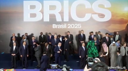 Capi di stato e Partner dei Brics posano per la foto di famiglia