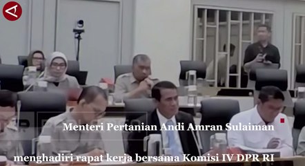 Menteri Amran usul anggaran Kementan di 2026 naik jadi Rp44,6 triliun
