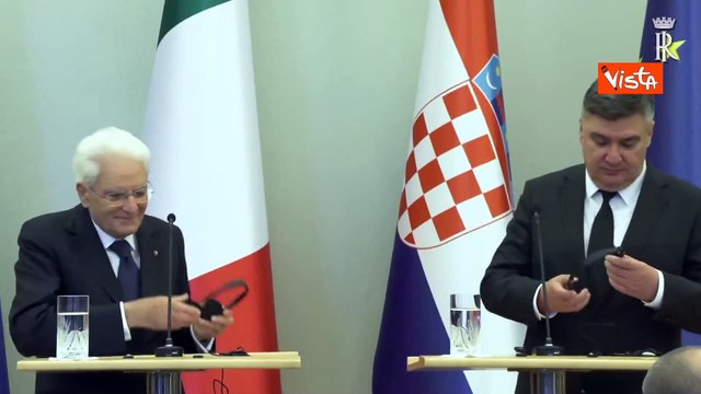 Mattarella in Croazia: Ero stato qui subito dopo mia elezione, bene la nostra collaborazione