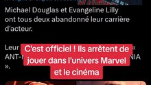 C'est officiel ! Ils arrêtent de jouer dans l'univers Marvel et le cinéma