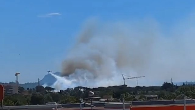 Fréjus : un incendie ravage 4 hectares, un camping momentanément évacué