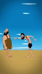 When caveman wanna be like a spiderman