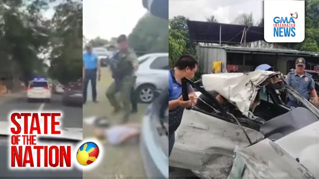 Driver na namaril ng nakagitgitang motorista, arestado matapos makipaghabulan sa mga pulis | SONA