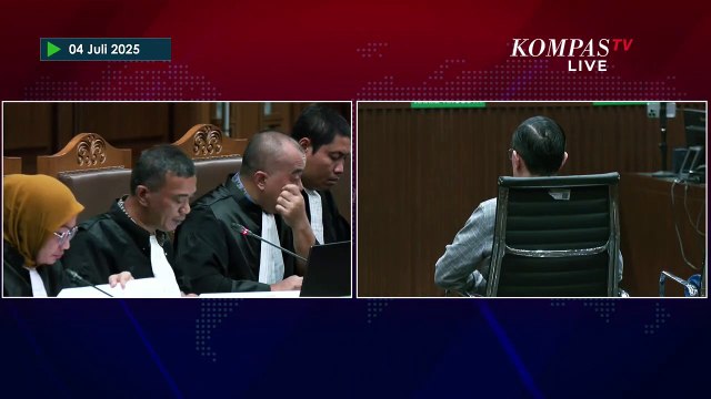 [FULL] Sidang Tuntutan Tom Lembong di Kasus Korupsi Impor Gula, Jaksa Tuntut 7 Tahun Bui