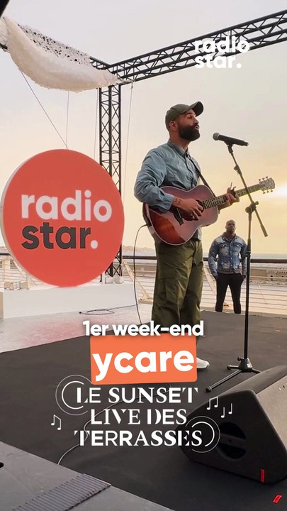 Ycare interprète “Mon pays c’est la vie” pendant son passage au Sunset Live des Terasses. #Ycare #concert #SunsetLive