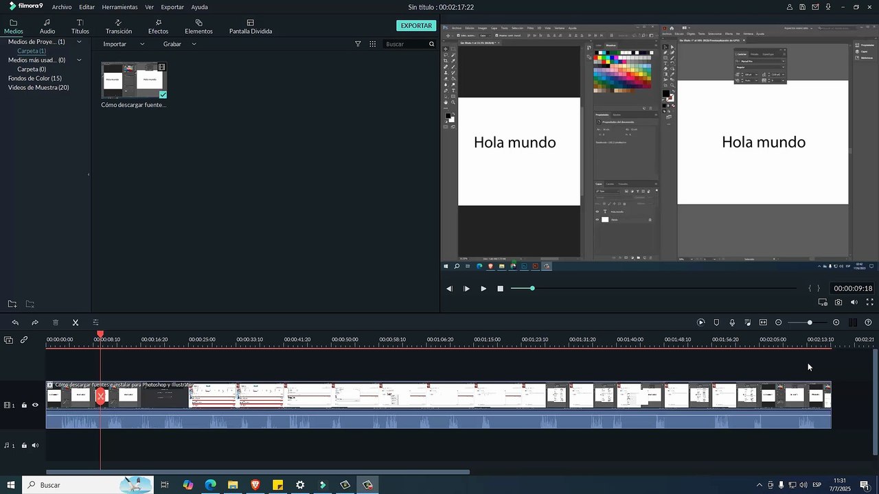 Cómo Cortar o Dividir un Video en Filmora