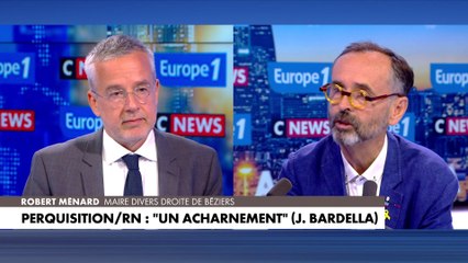Robert Ménard : «Le RN flirte souvent avec la ligne rouge»