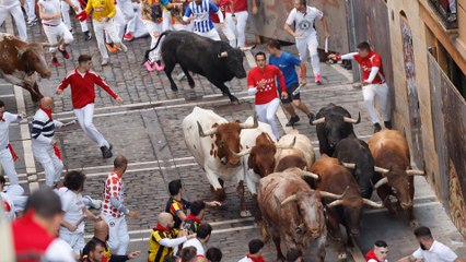 Así fue el encierro más rápido de San Fermín hasta ahora