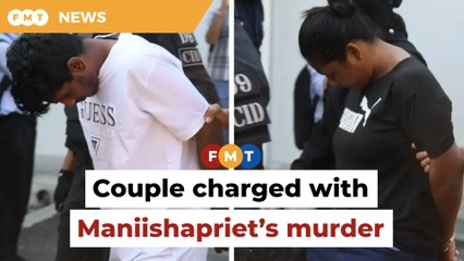Couple charged with Maniishapriet’s murder