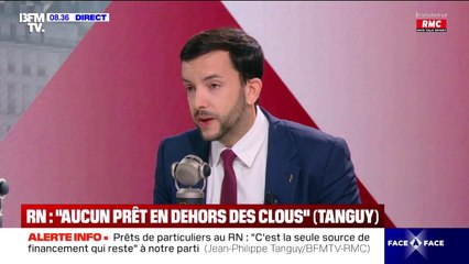 Prêts de particuliers: “Nous avons posé la question et nous n’avons jamais eu de réponse”, indique Jean-Philippe Tanguy (RN)
